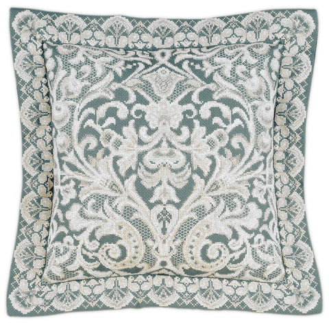 Cushion/Pannel Viennese Lace - Cross Stitch Kit from RIOLIS Ref. no.:1600