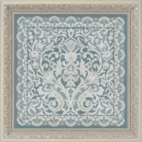 Cushion/Pannel Viennese Lace - Cross Stitch Kit from RIOLIS Ref. no.:1600