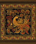 Cushion/Panel Khokhloma Painting cross stitch kit by RIOLIS Ref. no.: 1758 - Hobby.lt 🇬🇧