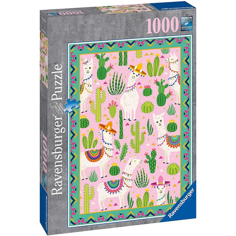 Cute Alpacas 1000 Piece Puzzle - Hobby.lt