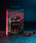 Cyberpunk RED Essential Dice Set black and red - Hobby.lt 🇬🇧