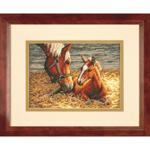 Dimensions Good Morning Cross Stitch Kit, Decorative Multicolor Design for Beginners and Advanced Crafters, Wall Decor Project