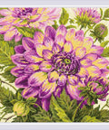 Dahlias. Diamond Mosaic kit by RIOLIS Nr.: AM0072 - Hobby.lt 🇬🇧