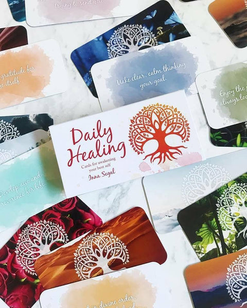 Daily Healing spiritual Cards Rockpool