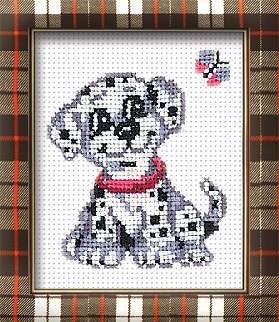 Dalmatian Dog - Cross Stitch Kit from RIOLIS Ref. no.:150 - Hobby.lt 🇬🇧