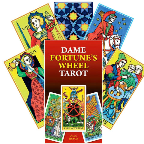 Dame Fortunes Wheel Tarot Cards Lo Scarabeo