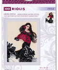 Dancer with a Fan cross stitch kit by RIOLIS Ref. no.: 1914 - Hobby.lt 🇬🇧