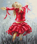 Dancing in the Field SG558 - Cross Stitch Kit by Luca - s - Hobby.lt 🇬🇧