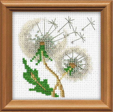 Dandelion Seeds - Cross Stitch Kit from RIOLIS Ref. no.:1319 - Hobby.lt 🇬🇧