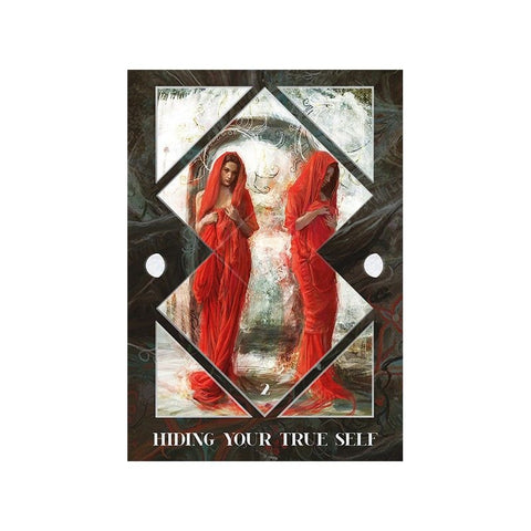 Dark Mirror Oracle Cards Lo Scarabeo