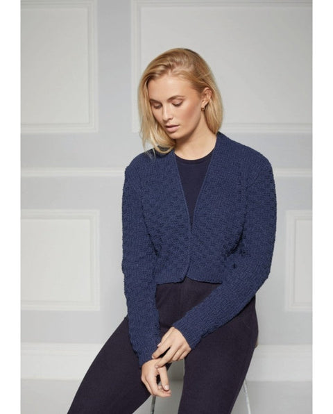 Rowan Denim Revive Darkness 217 Recycled Cotton Yarn 50g Eco Friendly Upcycled Denim Knitting Crochet Sustainable Craft Supplies