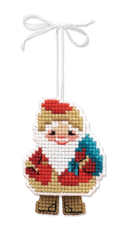 Decoration Santa Claus - Cross Stitch Kit from RIOLIS Ref. no.:1538AC - Hobby.lt 🇬🇧