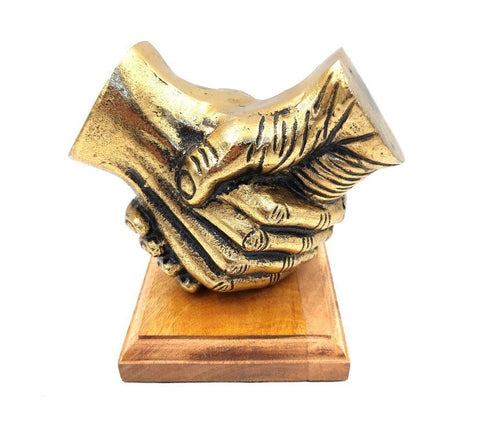Decorative Figurine Handshake - Symbol of agreement DD - 20D - Hobby.lt 🇬🇧