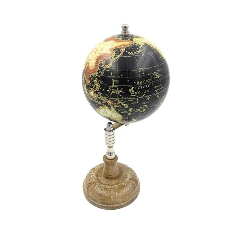 Decorative Globe Black Ocean NC2131