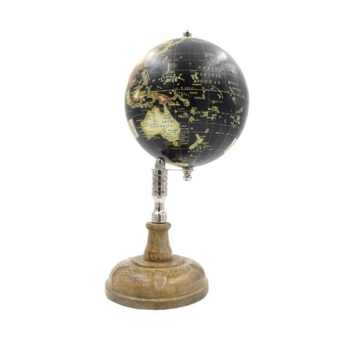 Decorative Globe Black Ocean NC2131