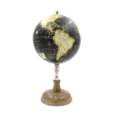 Decorative Globe Black Ocean NC2131