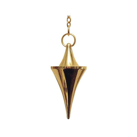 Gold Cone Pendulum Lo Scarabeo