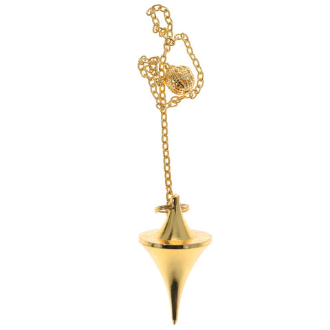 Gold Cone Pendulum Lo Scarabeo