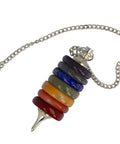 Deluxe Seven Rings of Chakras Pendulum Lo Scarabeo - Hobby.lt 🇬🇧