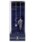 Deluxe Silver Spiral Pendulum Lo Scarabeo