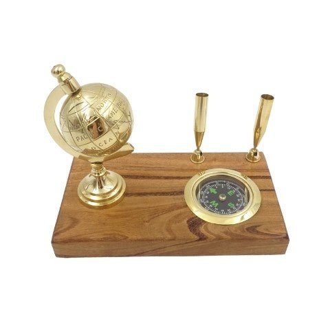 Desk set Globe Compass Pen holders NC2144E - Hobby.lt 🇬🇧