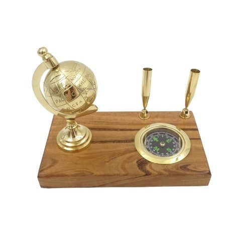 Desk set Globe Compass Pen holders NC2144E