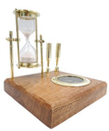 Desk Set Hourglass Compass and Pen Holders NC 2618OP - Hobby.lt 🇬🇧