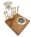 Desk Set Hourglass Compass and Pen Holders NC 2618OP - Hobby.lt 🇬🇧