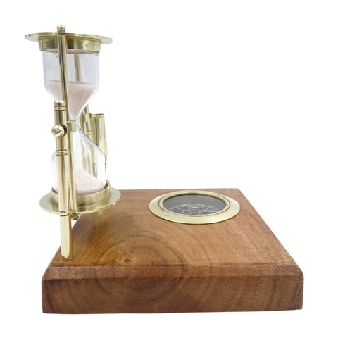 Desk Set Hourglass Compass and Pen Holders NC 2618OP - Hobby.lt 🇬🇧