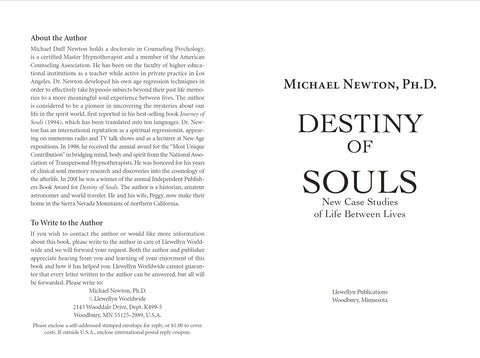 Destiny of Souls book Llewellyn