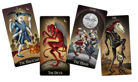 Deviant Moon Borderless Edition Tarot cards US Games Systems - Hobby.lt 🇬🇧