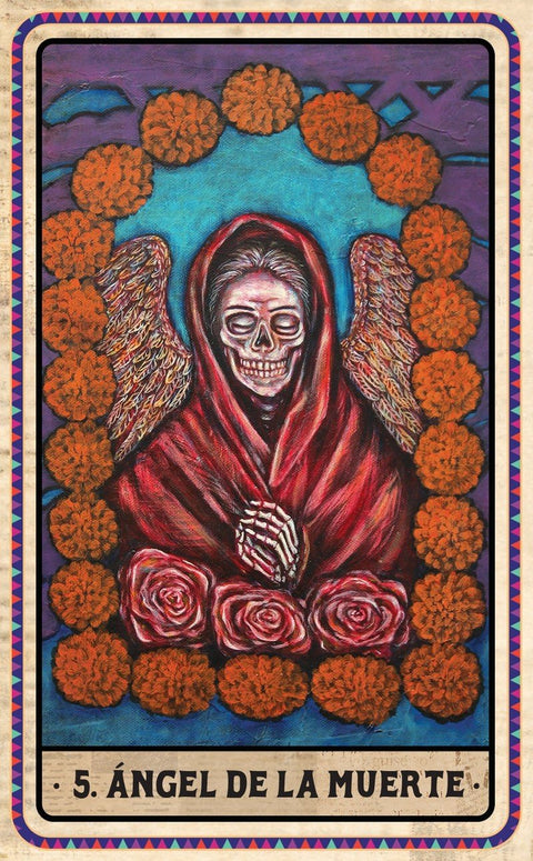 Dia De Los Muertos Oracle cards Blue Angel - Hobby.lt 🇬🇧