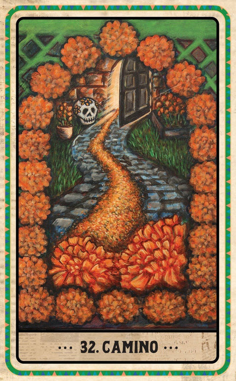 Dia De Los Muertos Oracle cards Blue Angel - Hobby.lt 🇬🇧