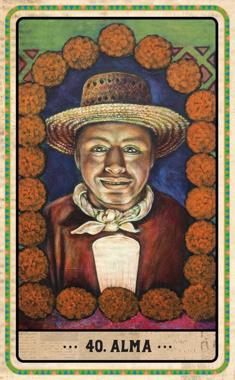 Dia De Los Muertos Oracle cards Blue Angel - Hobby.lt 🇬🇧