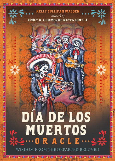 Dia De Los Muertos Oracle cards Blue Angel