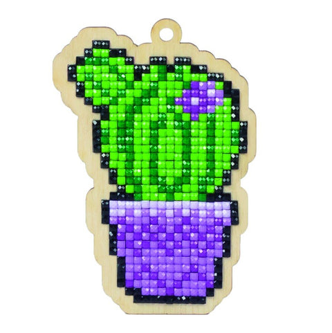 Diamond mosaic souvenir Cactus WW142 - Hobby.lt 🇬🇧