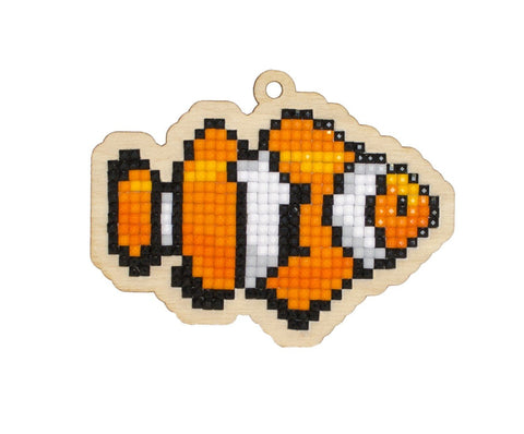 Diamond mosaic souvenir Clown Fish WW260 - Hobby.lt 🇬🇧