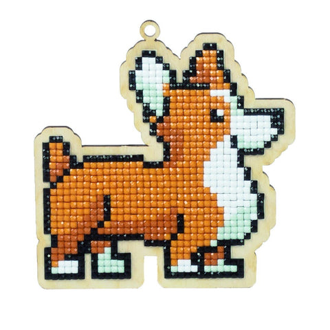 Diamond mosaic souvenir Dog Rocky WW106 - Hobby.lt 🇬🇧