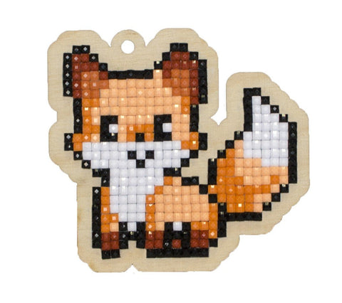 Diamond mosaic souvenir Fox WW254 - Hobby.lt 🇬🇧