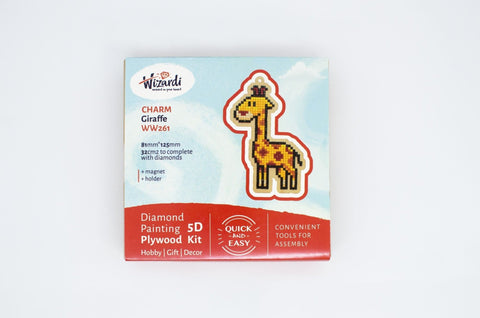 Diamond mosaic souvenir Giraffe WW261 - Hobby.lt 🇬🇧