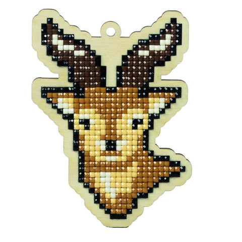 Diamond mosaic souvenir Mountain Deer WW128 - Hobby.lt 🇬🇧