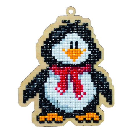 Diamond mosaic souvenir Penguin Willie WW129 - Hobby.lt 🇬🇧