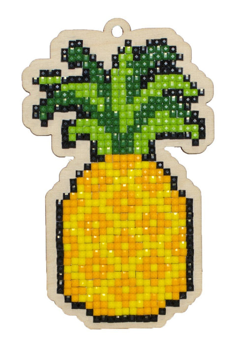 Diamond mosaic souvenir Pineapple WW179 - Hobby.lt 🇬🇧