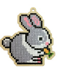 Diamond mosaic souvenir Rabbit WW108 - Hobby.lt 🇬🇧