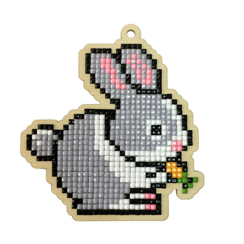 Diamond mosaic souvenir Rabbit WW108 - Hobby.lt 🇬🇧