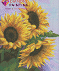 Diamond painting 3 Sunflowers AZ - 1454 Size: 24х30 - Hobby.lt 🇬🇧