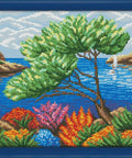 Diamond painting Beautiful Lagoon AZ - 1335 Size: 40*30 - Hobby.lt 🇬🇧