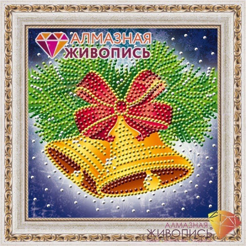 Diamond painting Bells AZ - 3013 Size: 15х15 - Hobby.lt 🇬🇧