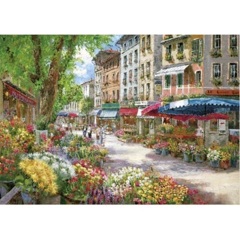 Diamond painting Blooming Street AZ-280 Size: 50x68