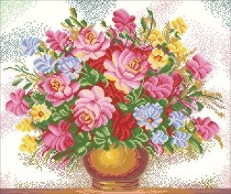 Diamond painting Bright Bouquet AZ-134 Size: 46х55